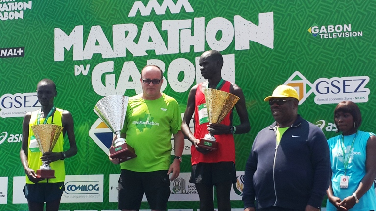 L’éthiopien Wosen Zeleké remporte avec peine le Marathon du Gabon 2014