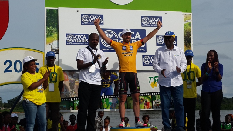 L’italien Andréa Palini victorieux de la 4ème étape de la Tropicale Amissa Bongo 2015