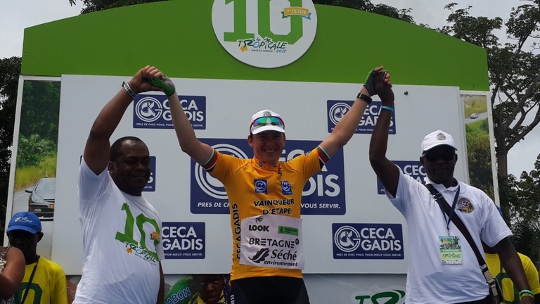 Triomphe du Biélorusse Yauheni Huarvich sur la 5ème étape de la Tropicale Amissa Bongo 2015