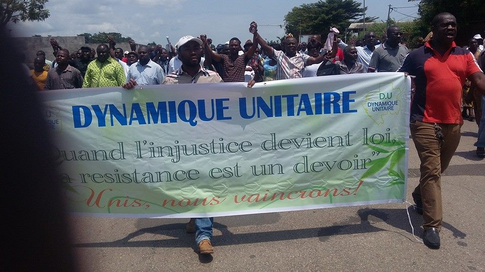 Dynamique unitaire a bien pris part à la marche