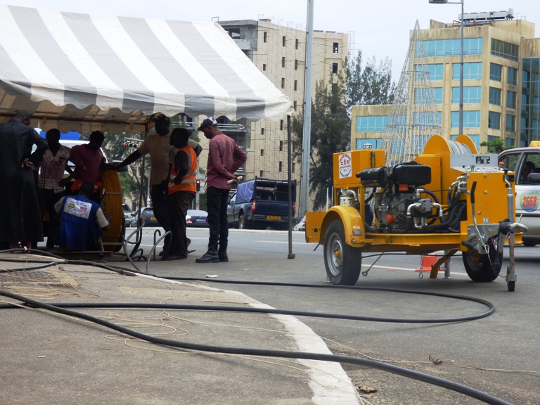 un autre chantier en face du ministère des affaires étrangères @ gabonactu.com