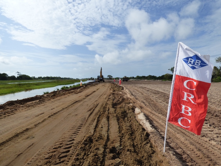 La China road and bridge corporation (CRBC) est à l'oeuvre @ gabonactu.com