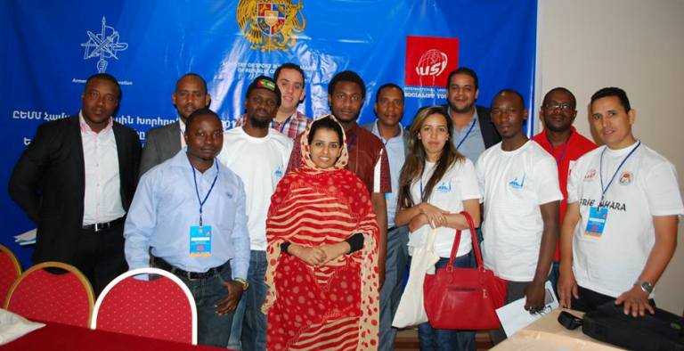 Les jeunes upegistes désormais membres de la mission internationale d’observation des élections du mouvement des jeunes socialistes