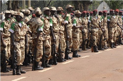 MINUSCA : Deux militaires gabonais retenus à Bangui pour des fautes graves