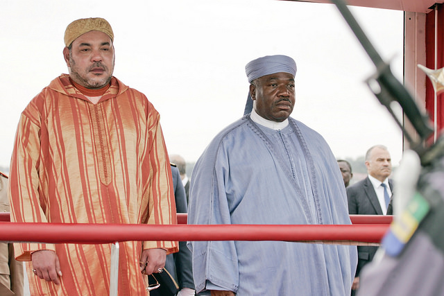 Gabon : Ali Bongo et le roi Mohammed VI lancent les travaux d’un centre de formation professionnel