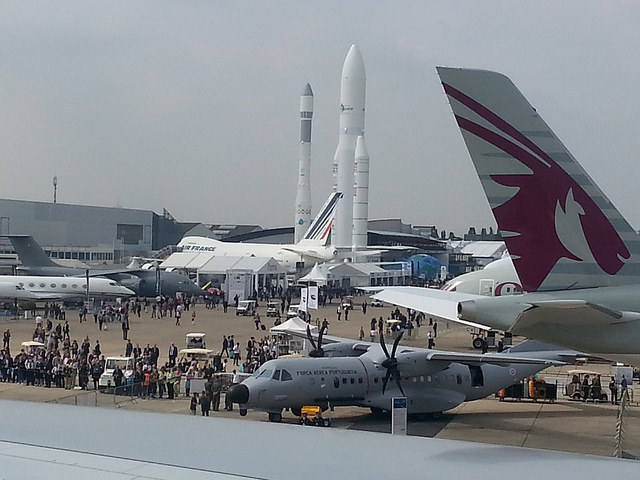 Ali Bongo unique dirigeant africain invité au salon aéronautique du Bourget