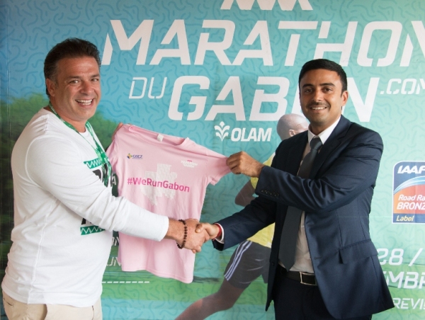 Olam et le Marathon du Gabon scellent un contrat de partenariat jusqu’en 2018