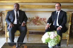 Les deux chefs d'Etat en tête à tête @ Elysée.fr