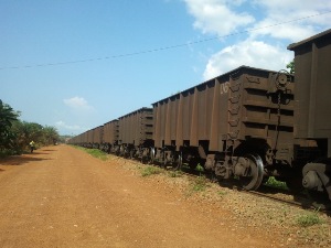 Ce train est emblématique de la puissance de COMILOG au Gabon @ Gabonactu.com