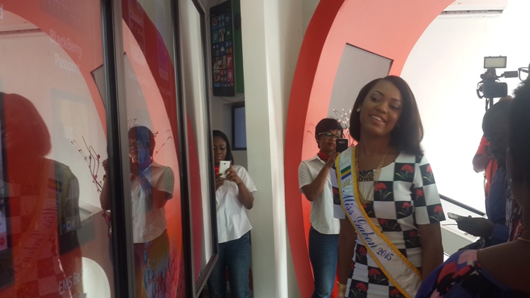 Elle a apprécié la visite @ Gabonactu.com