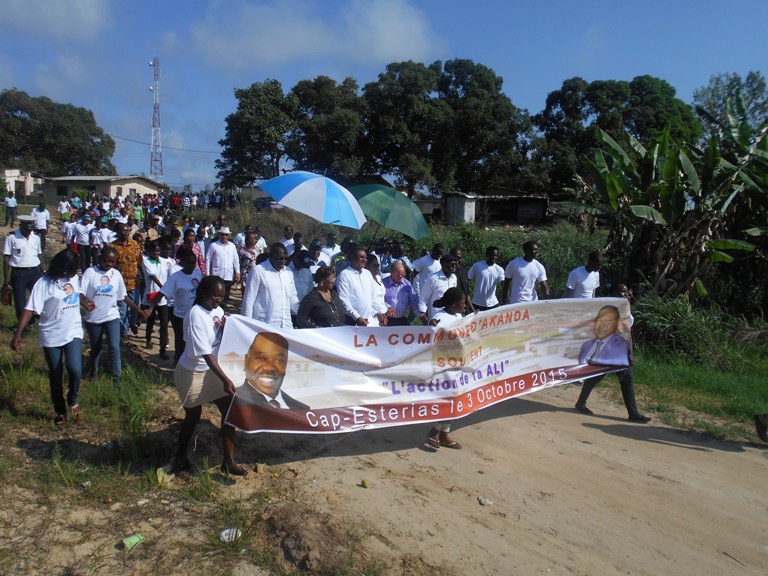 Marche de soutien au président Ali Bongo @ Gabonactu.com