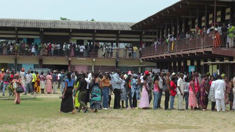 Electeurs gabonais lors des élections locales de 2013 @ Gabonactu.com