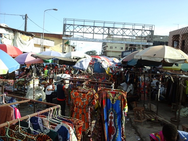Ambiance morose au marché Mont Bouet @ Gabonactu.com