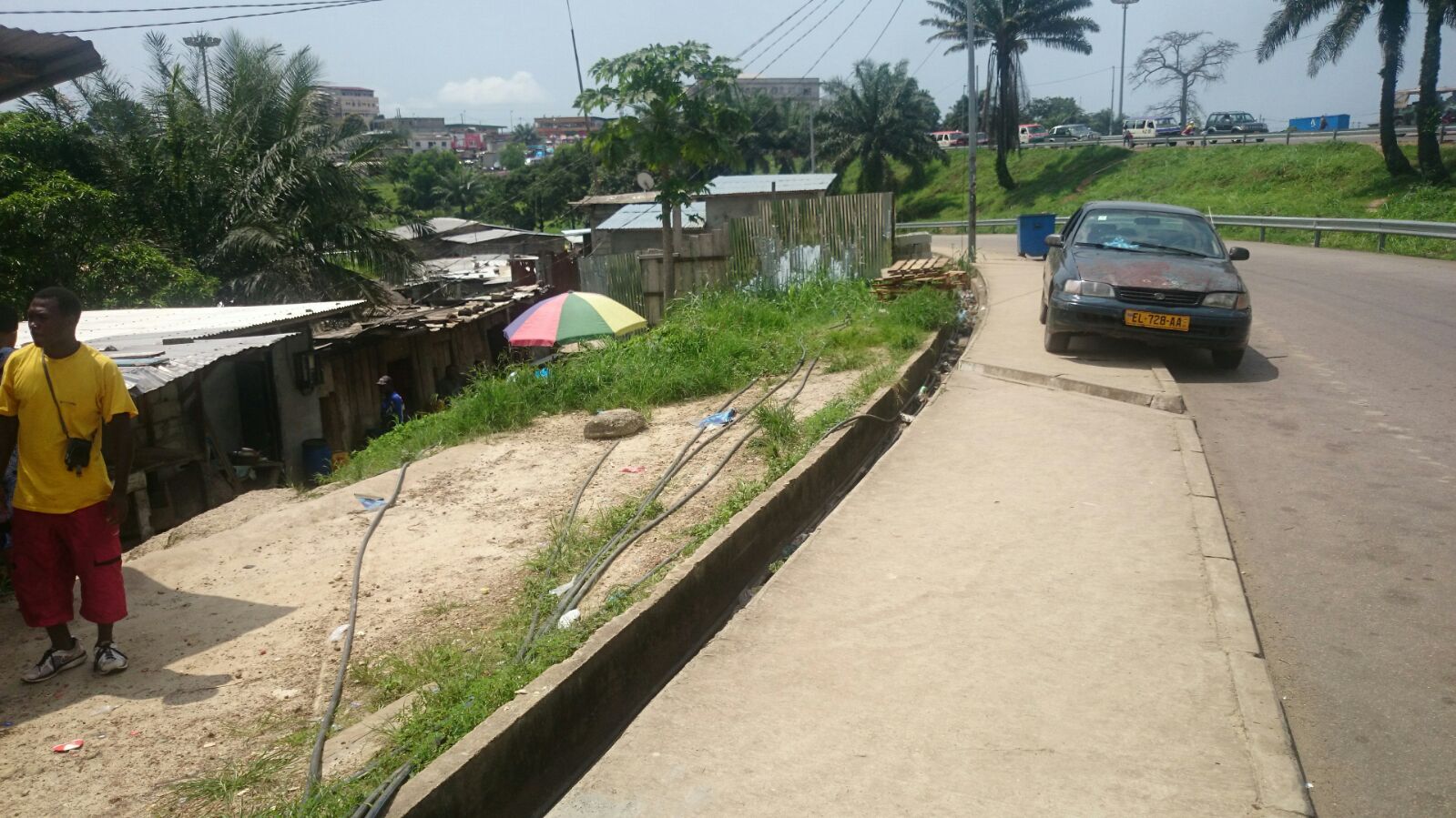 C’est au lever du jour que les résidents des pks retrouvaient la joie, après les sombres nuits @ Gabonactu.com