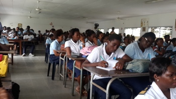 Les gens de mer sont aussi aller sensibilser les élèves @ Gabonactu.com
