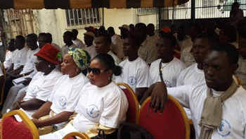 Une vue des pêcheurs sensibilisés à l'occasion de la journée mondiale de la mer @ Gabonactu.com