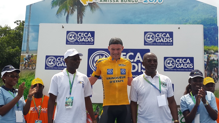 3ème étape de la Tropicale Amissa Bongo 2016 : Le Français Adrien Petit victorieux à l’arraché