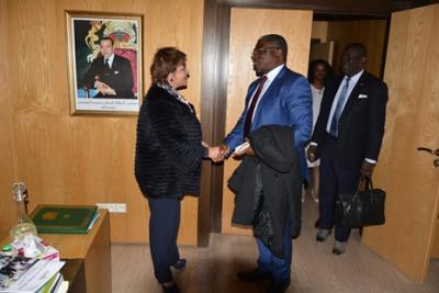 Nicaise Moulombi au Maroc pour préparer la COP 22