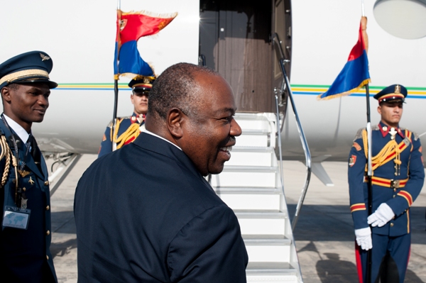 Fin de la visite de 4 jours d’Ali Bongo en Egypte
