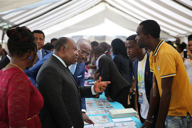 Ali Bongo « évangélise » 1 500 jeunes sur ses rêves pour le Gabon
