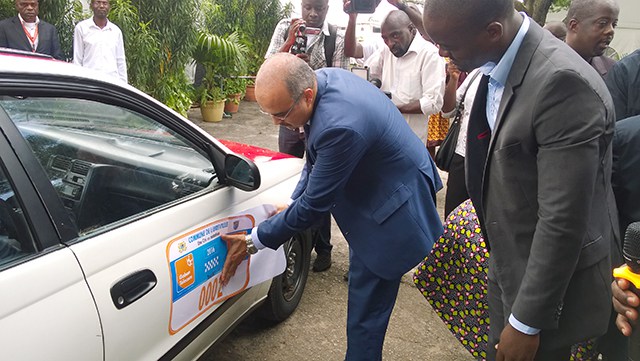 Mairie de Libreville : 3500 taxis numérotés aux couleurs de Gabon Télécom