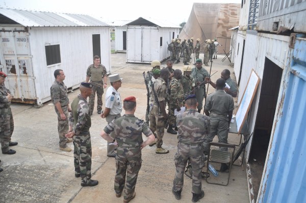 450 soldats gabonais formés par la France pour rejoindre la MINUSCA à Bangui