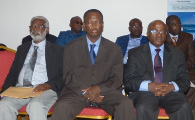 Une vue partielle des principaux soutiens de Jean Ping @ Gabonactu.com