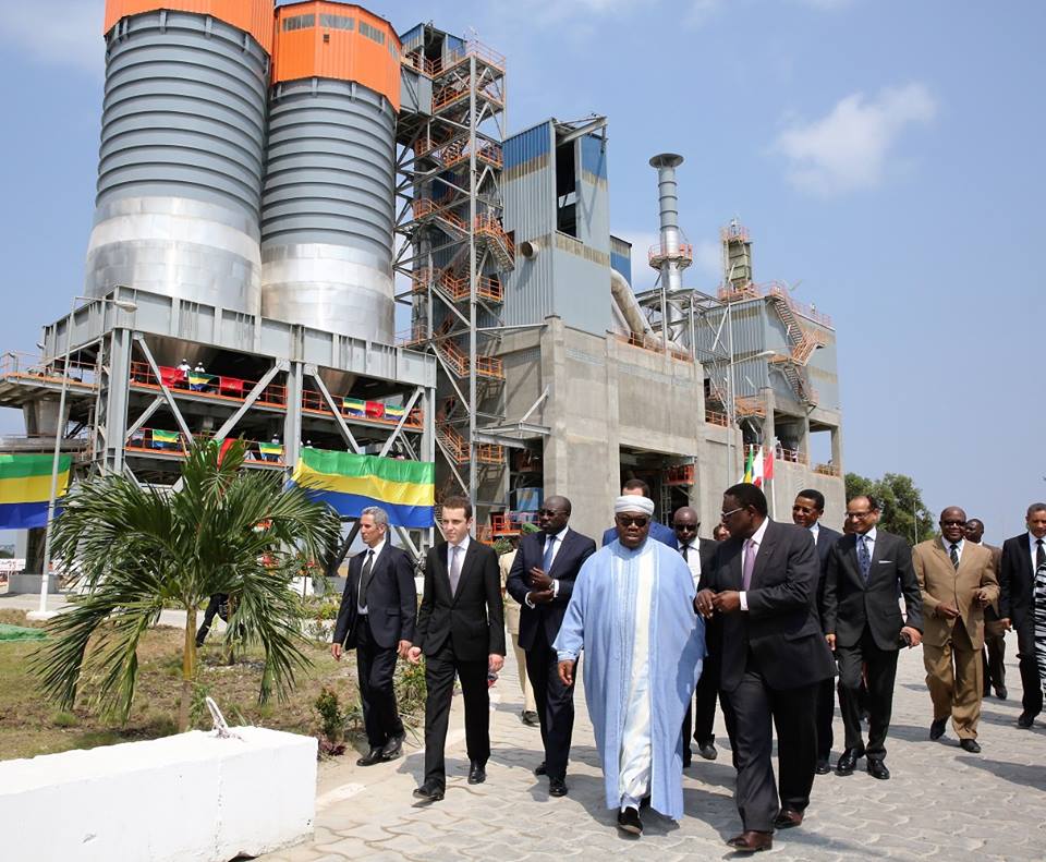 Inauguration d’une nouvelle cimenterie à Libreville