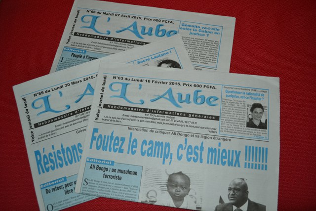 Deux journalistes gabonais condamnés à des lourdes peines de prison