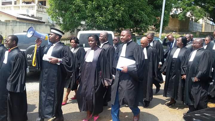 Les magistrats ont scandé "non aux nominations de copinage'' @ Gabon-Infos