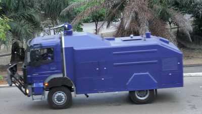 Cet engin était prêt à intervenir @ Gabonactu.com