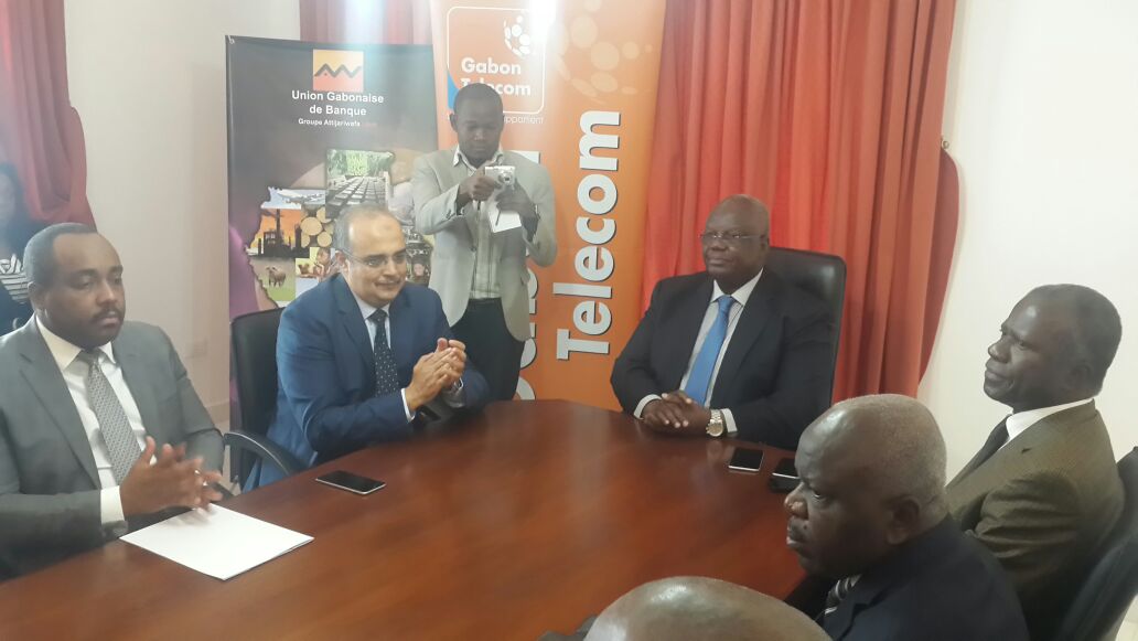 Le partenariat a été scellé en présence des collaborateurs de deux parties @ Gabonactu.com