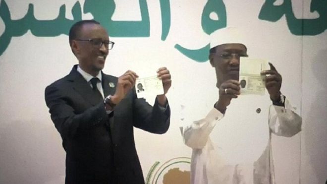 L’UA lance le passeport africain, le peuple l’aura en 2018