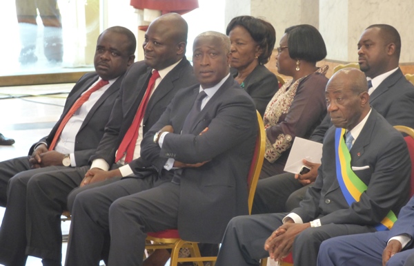 Raymond Ndong Sima présent à l’investiture d’Ali Bongo Ondimba