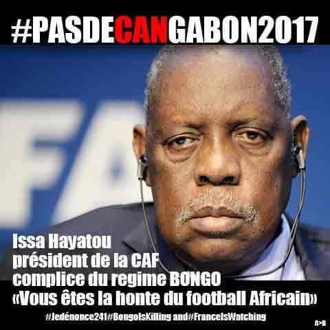 Campagne anti CAN 2017 et anti Total Gabon