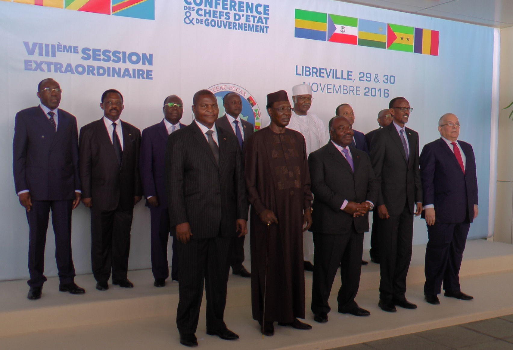 4 chefs d’Etat y compris Ali Bongo participent au sommet de la CEEAC à Libreville