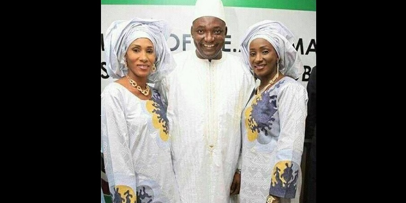 Gambie : Marié à deux femmes, le président Adama Barrow a choisi la First Lady