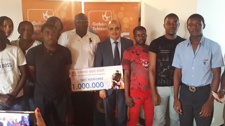 2 millions de FCFA pour deux heureux gagnants de l’opération GT quiz de Gabon Télécom