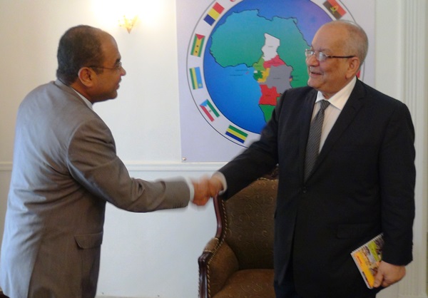 Le nouvel ambassadeur d’Egypte au Gabon s’imprègne de la situation sécuritaire en RCA