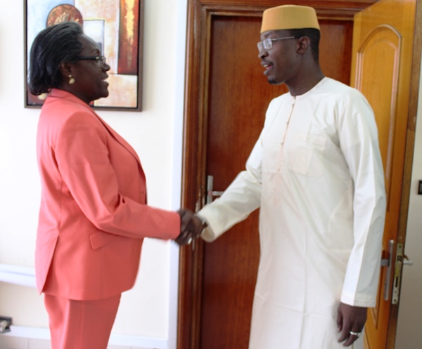 CAN U 17 : le ministre malien des Sports remonte le moral de Nicole Assélé