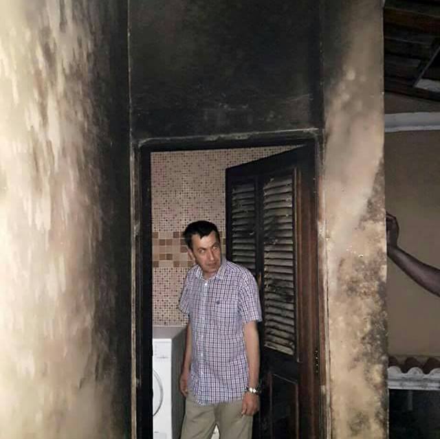 Domicile incendié de l’ancien ministre Simon Ntoutoume Emane : acte criminel des jeunes opposants ?