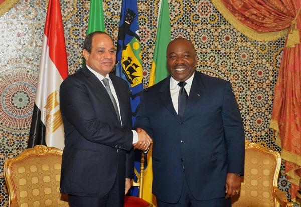 Le président Egyptien au Gabon dans le cadre d’une mini-tournée africaine