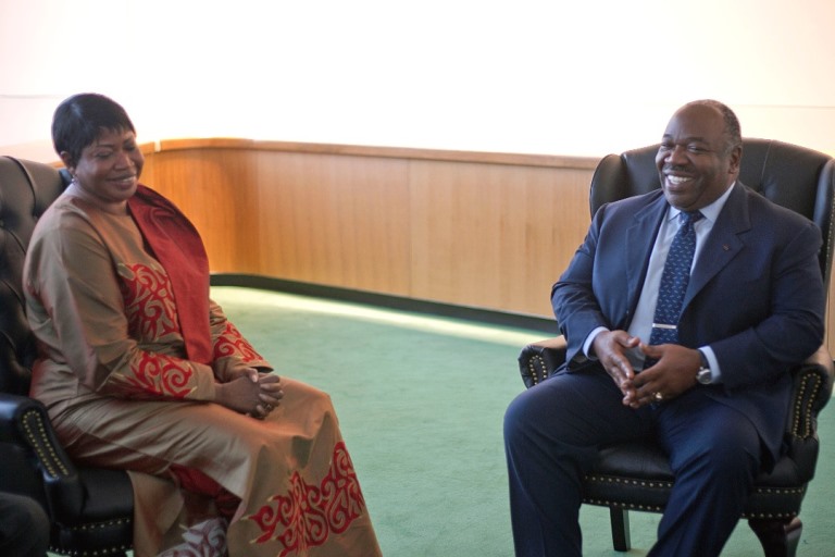 72ème Assemblée générale de l’ONU : Ali Bongo a reçu en audience Fatou Bensouda, procureur de la CPI