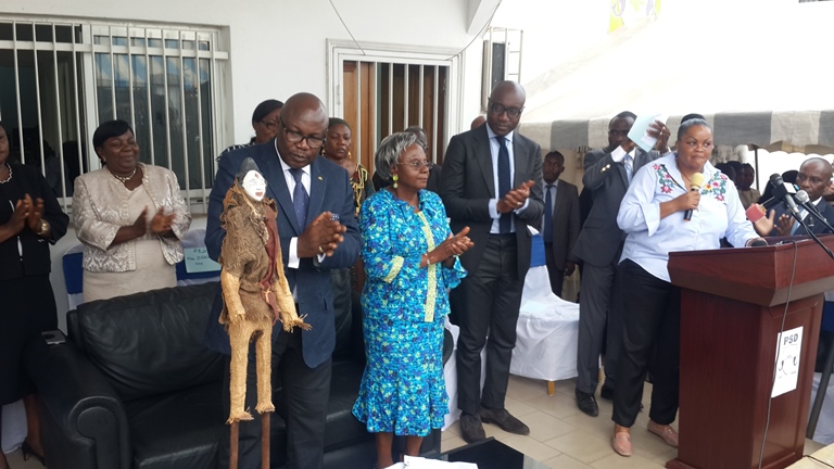 Maganga Moussavou célébré par ses militants pour sa nomination au poste de Vice-Président de la République