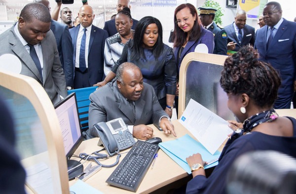Ali Bongo inaugure le siège de l’Agence nationale de la promotion des investissements