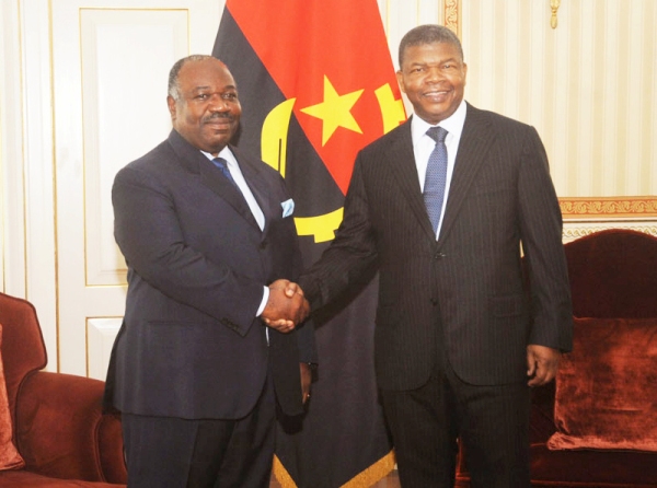 Ali Bongo chez l’angolais Lourenço, un des géants militaires de la CEEAC