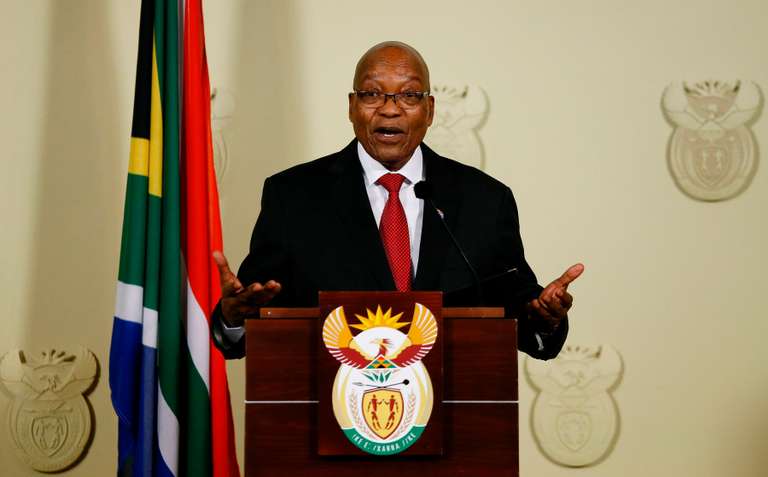 Jacob Zuma est tombé