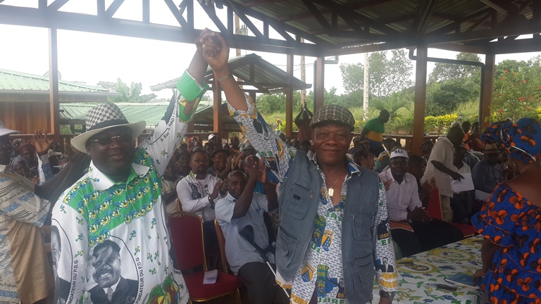 Législatives 2018 dans le Canton Bokoué : Alain Bourobou adoubé par l’honorable Mba Minko