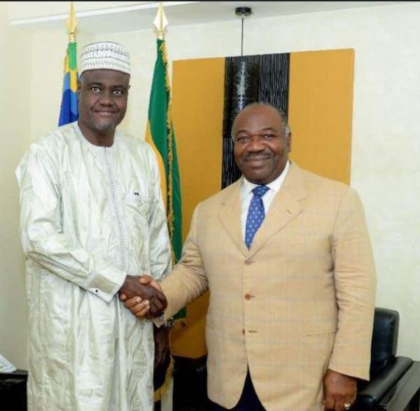 Ali Bongo et Moussa Faki devisent à Brazzaville sur les questions de paix et de sécurité en Afrique centrale