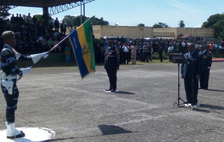 Le général Marcel Yves Mapangou Moussadji prend les commandes des Forces de Police Nationale